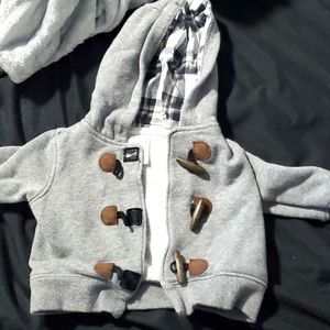 Carters 3 month jacket with velcro tabs on front